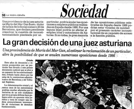 La Nueva España, 1992: Pincha para ampliar La Nueva España, 1992: Pincha para ampliar