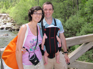 Cris, Carmen y Huesca