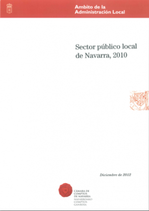 Informe sector local 2010 Camara de Comptos