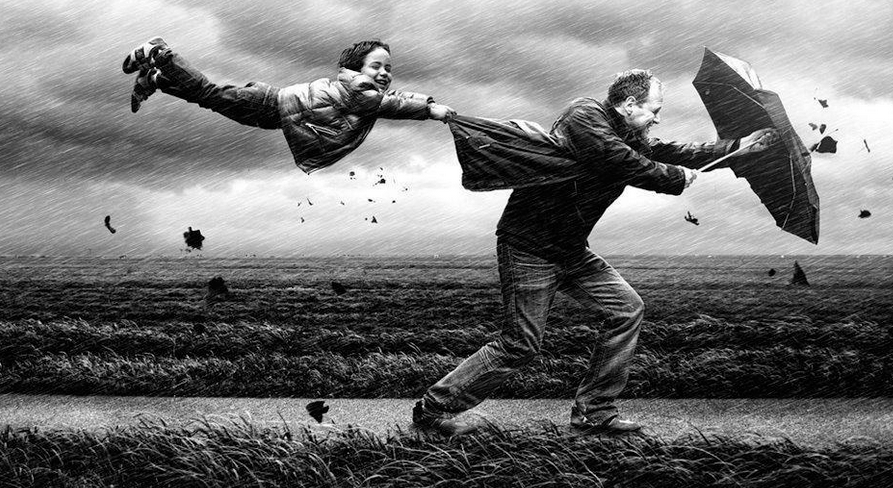 El viento se lleva a la nina copia