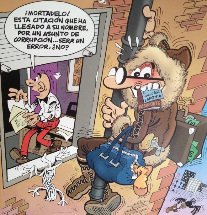 Mortadelo corrupto
