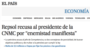 Repsol vs cnmc
