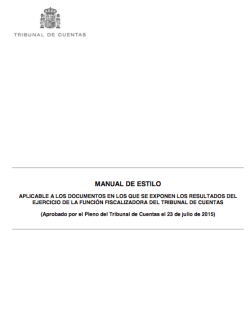 Libro de estilo