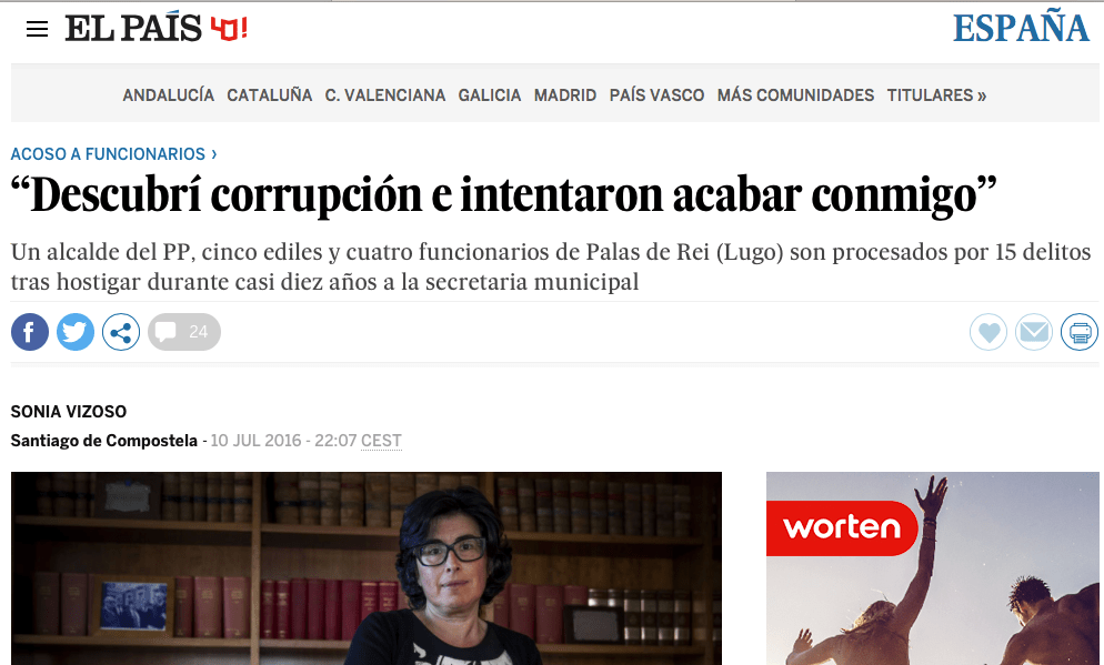 “Descubrí corrupción e intentaron acabar conmigo”