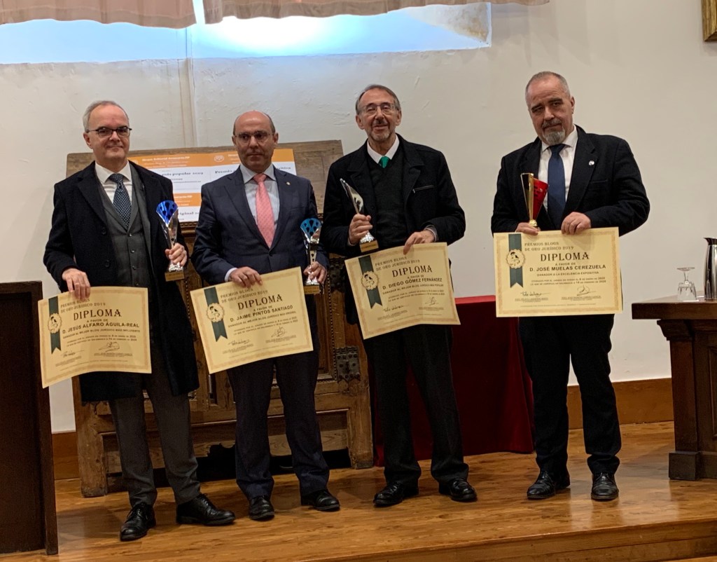 Convocados los Premios Blogs de Oro Jurídicos 2020 (2ª&nbsp;Edición)